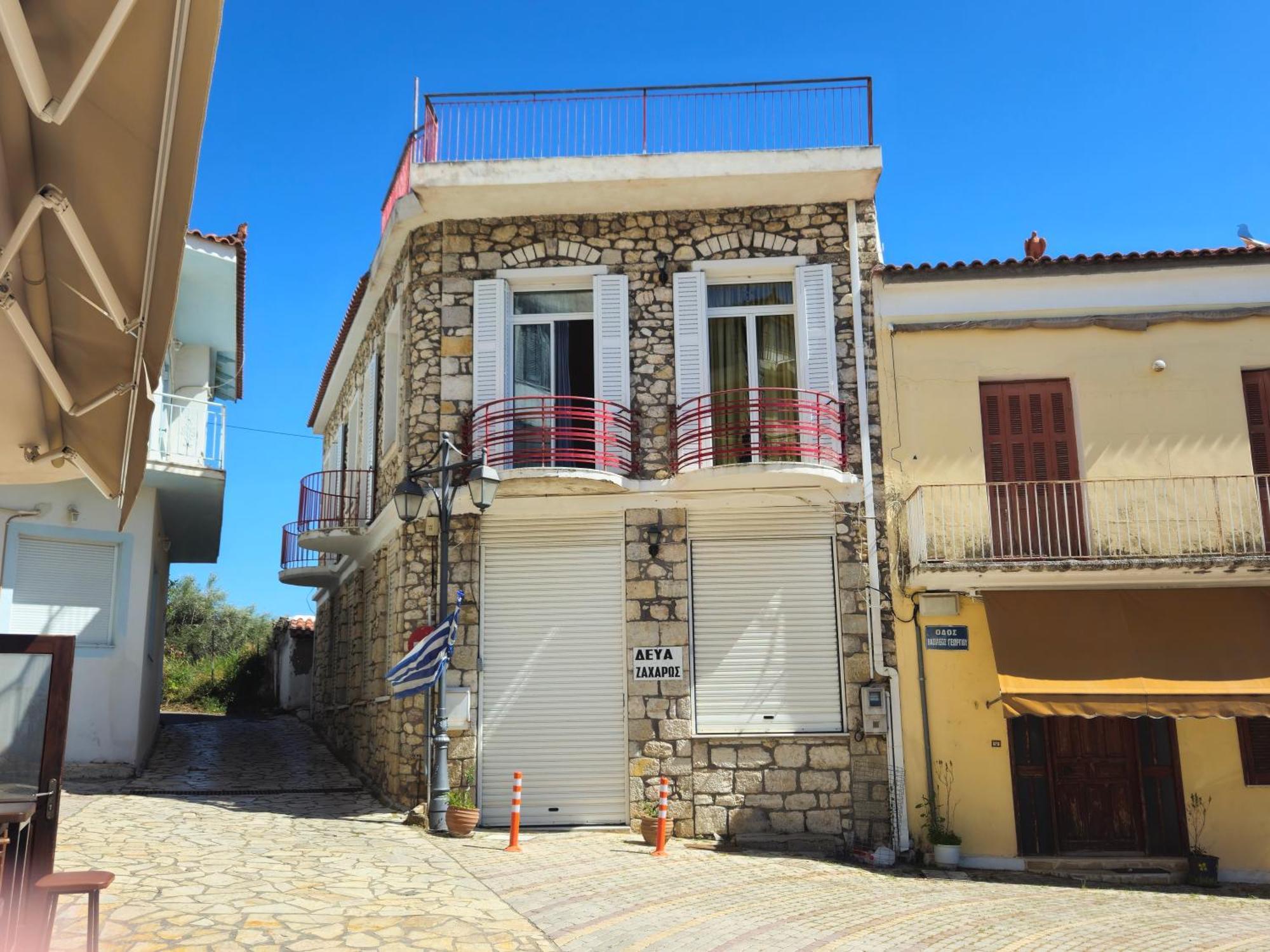 Traditional Stone House With Breathtaking View. Vila Zacharo Exterior foto